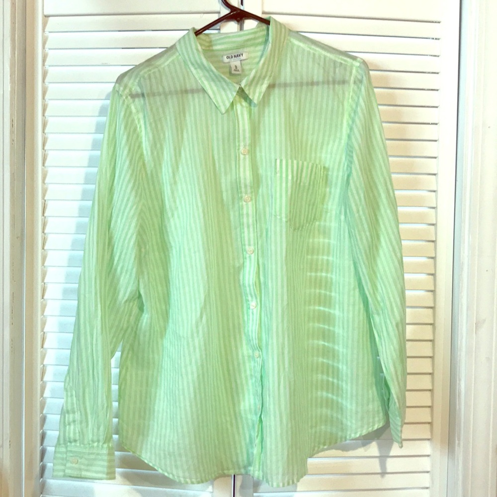 Button down shirt.